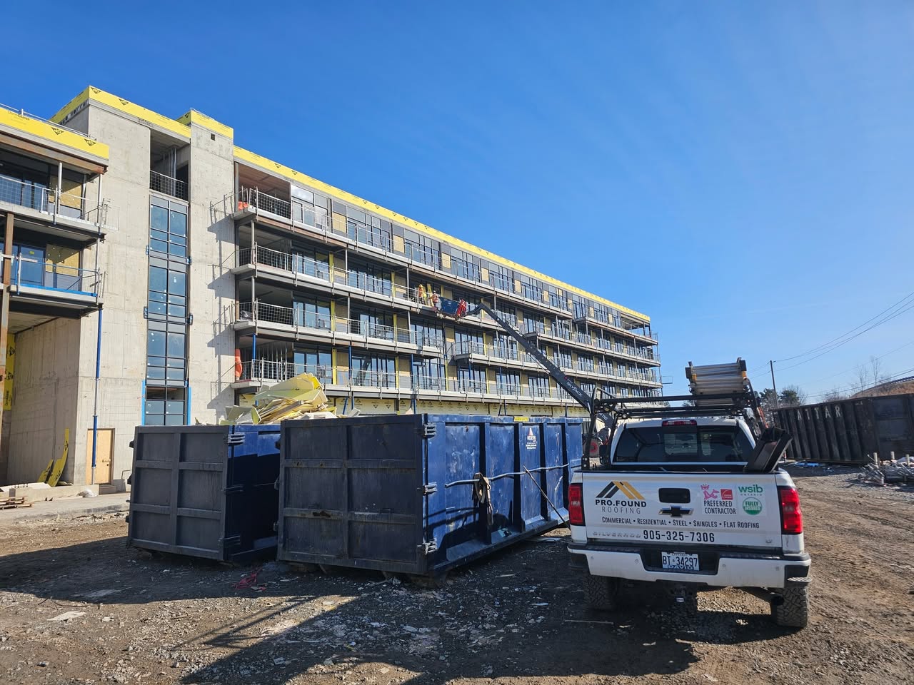Commercial Flat Roof Build-Up — completed roofing work in Niagara Region (photo 2 of 5)